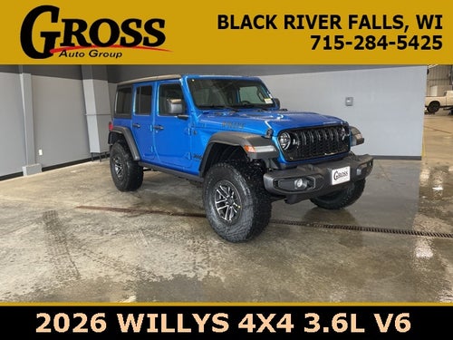 2026 Jeep Wrangler WRANGLER 4-DOOR WILLYS