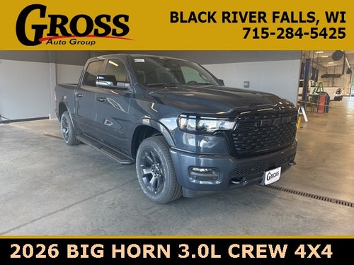 2026 RAM Ram 1500 RAM 1500 BIG HORN CREW CAB 4X4 5'7' BOX