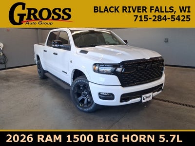 2026 RAM Ram 1500 RAM 1500 BIG HORN CREW CAB 4X4 5'7' BOX