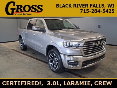 2025 RAM 1500 Laramie Crew Cab 4x4 5'7' Box