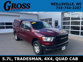 2021 RAM 1500 Tradesman Quad Cab 4x4 6'4' Box