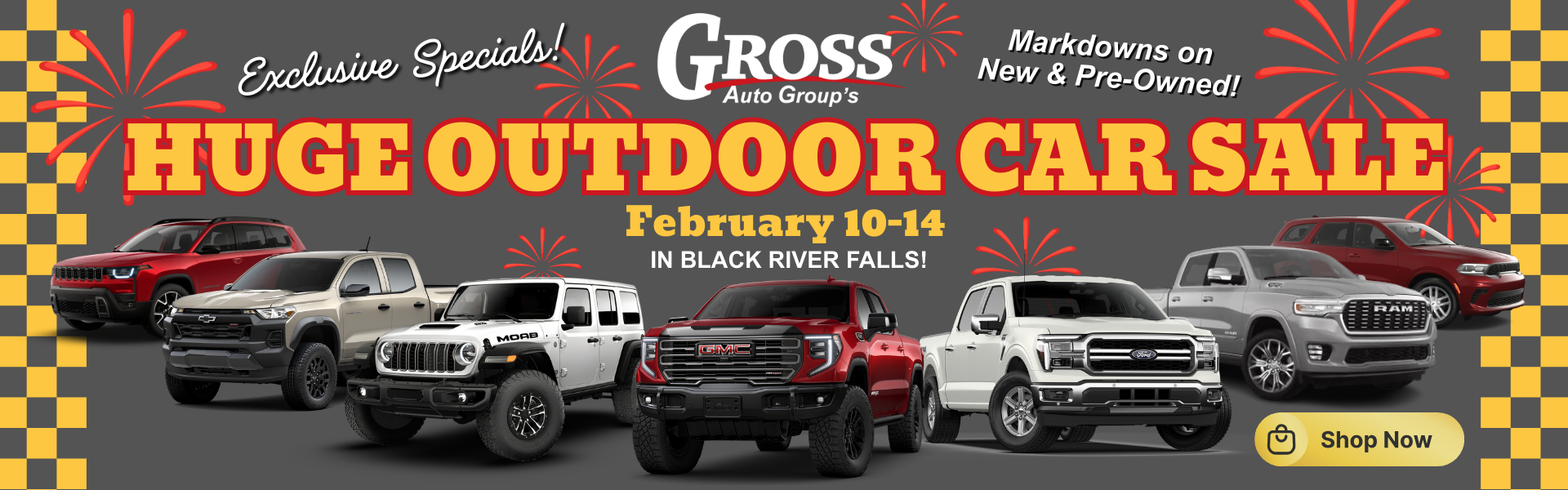 Huge Outdoor Car Sale