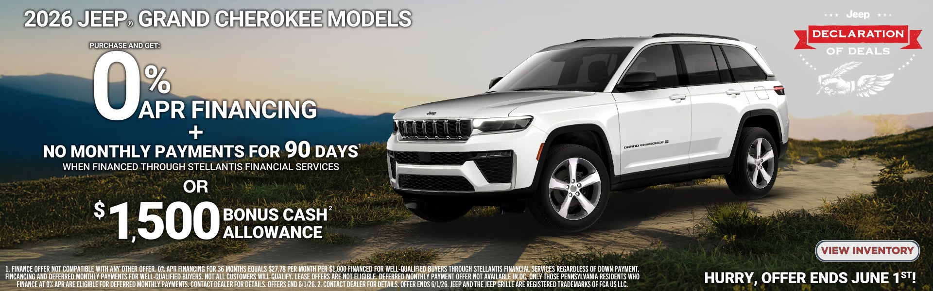 2026 Jeep Grand Cherokee Models