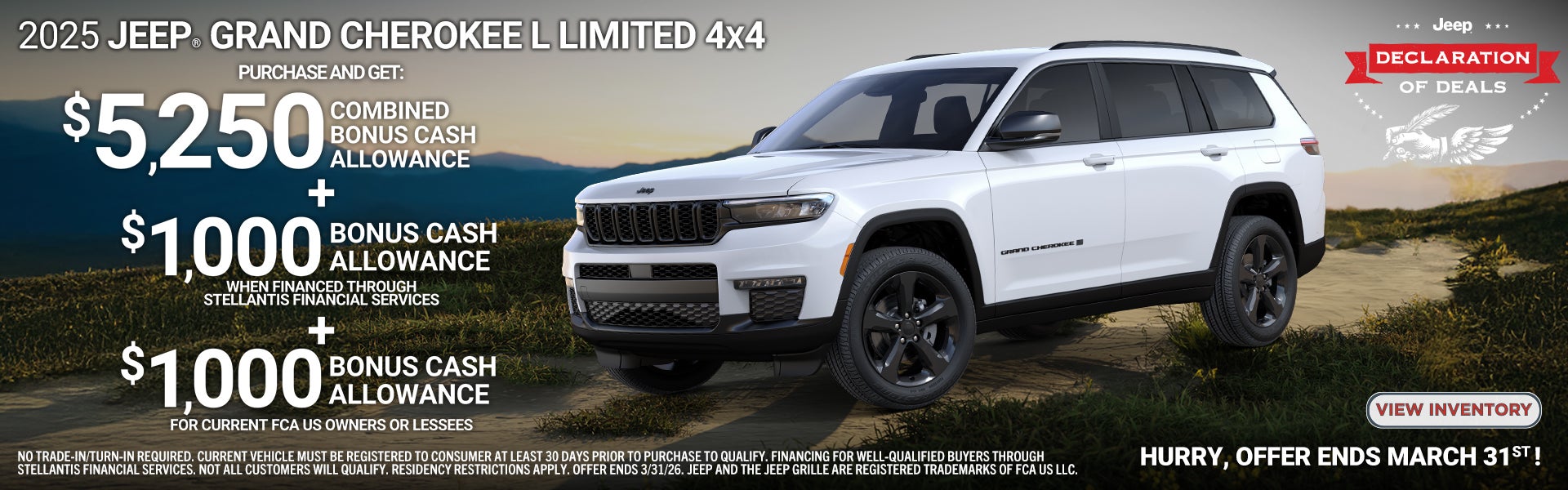 2025 Jeep Grand Cherokee L Limited 4X4