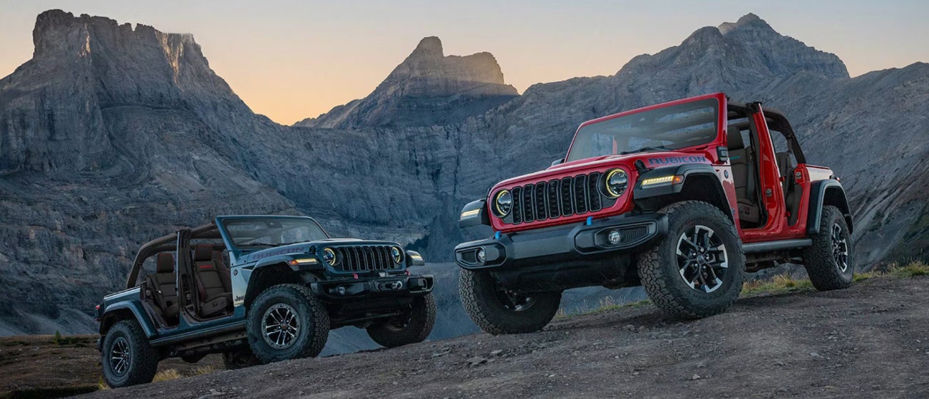Jeep Wrangler lineup
