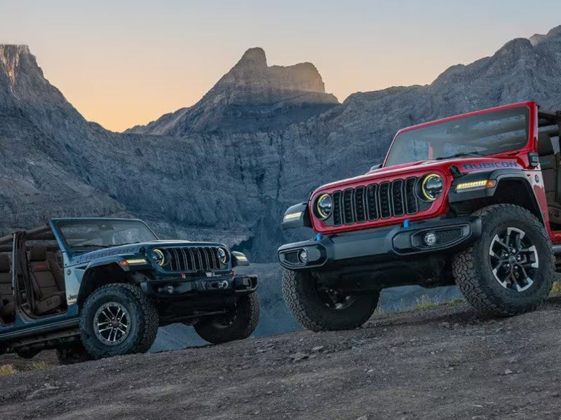 Jeep Wrangler line up